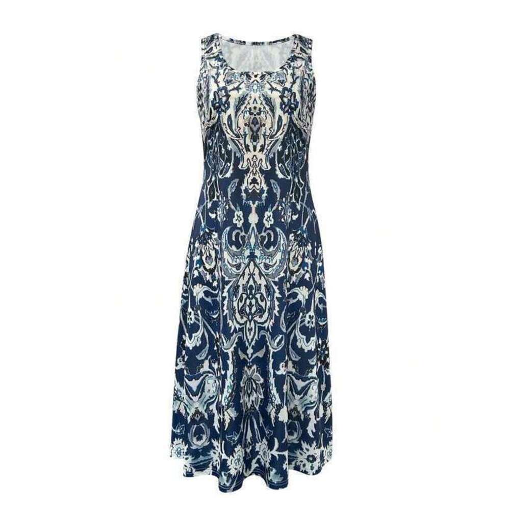 New Fashionable Style Floral Dress, Lightweight Ve